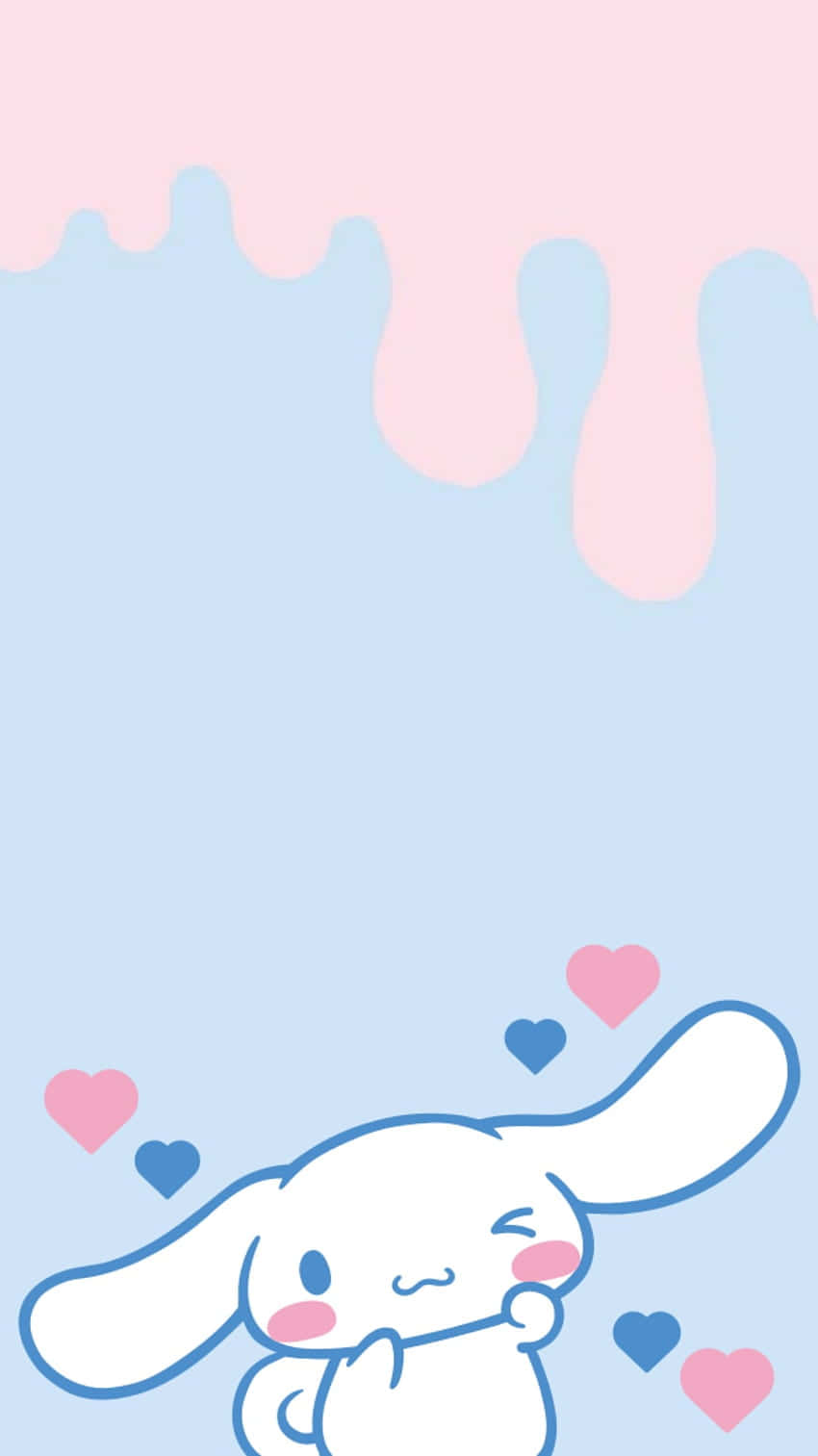 Cute Cinnamoroll Laptop For The Fun-loving User Background