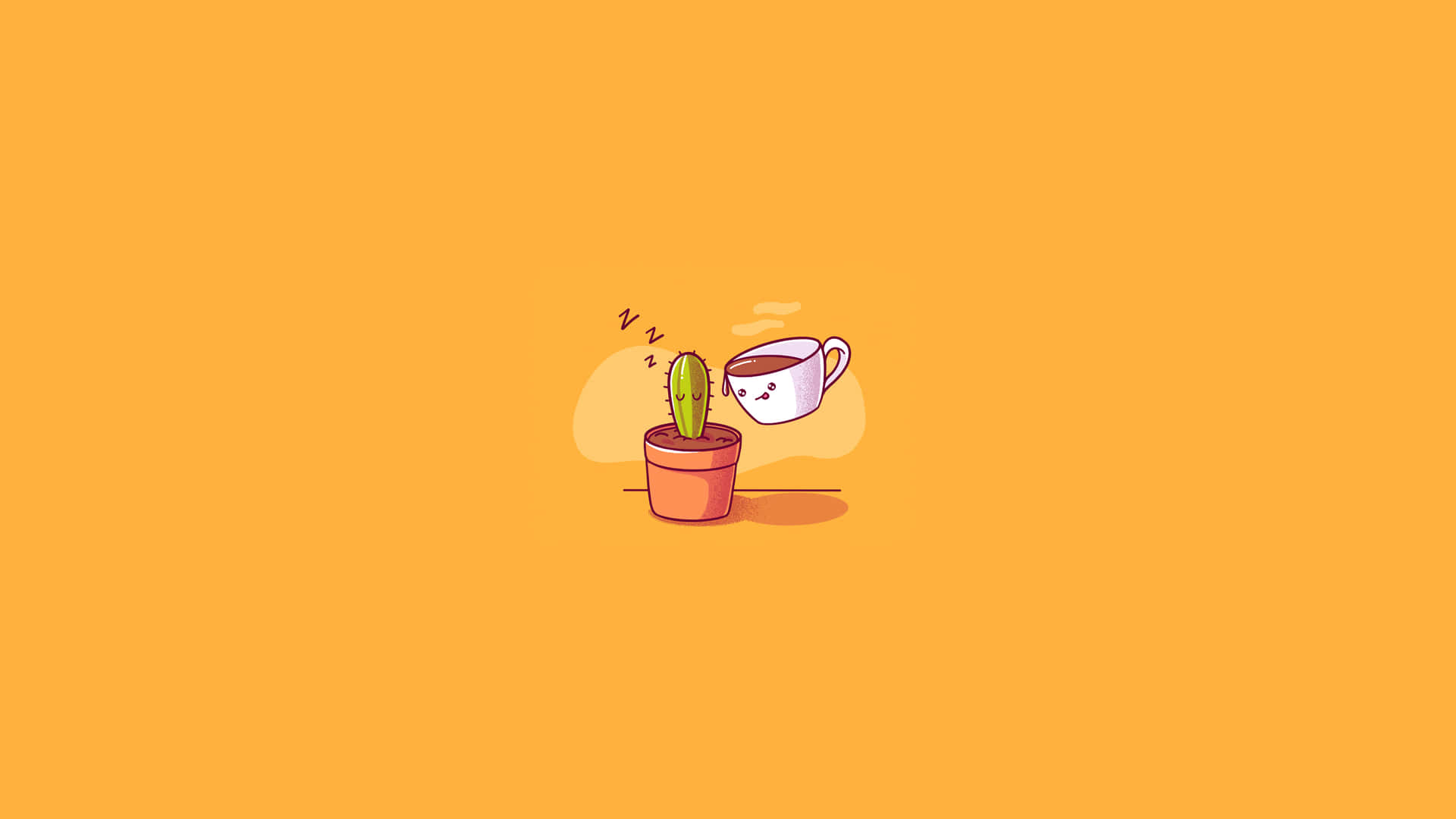 Cute Coffee [wallpaper] Background