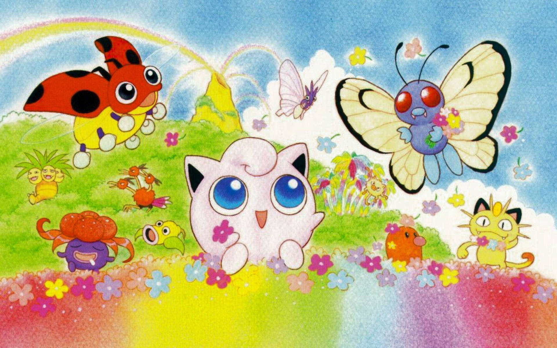 Cute Colorful Pokemon