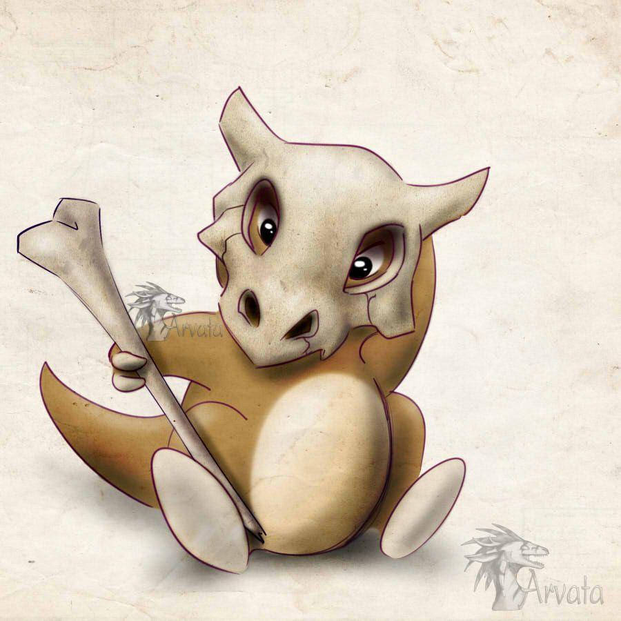 Cute Cubone Fanart