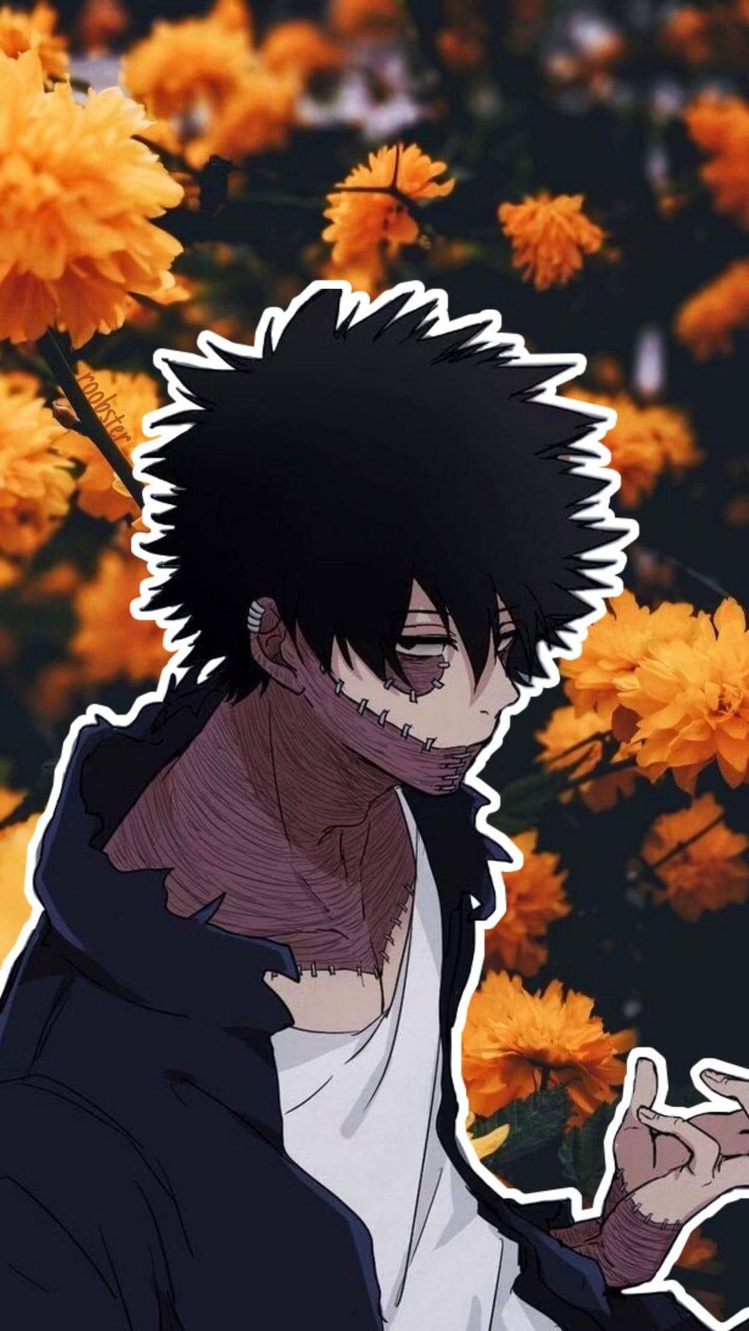 Cute Dabi Yellow Flowers Background