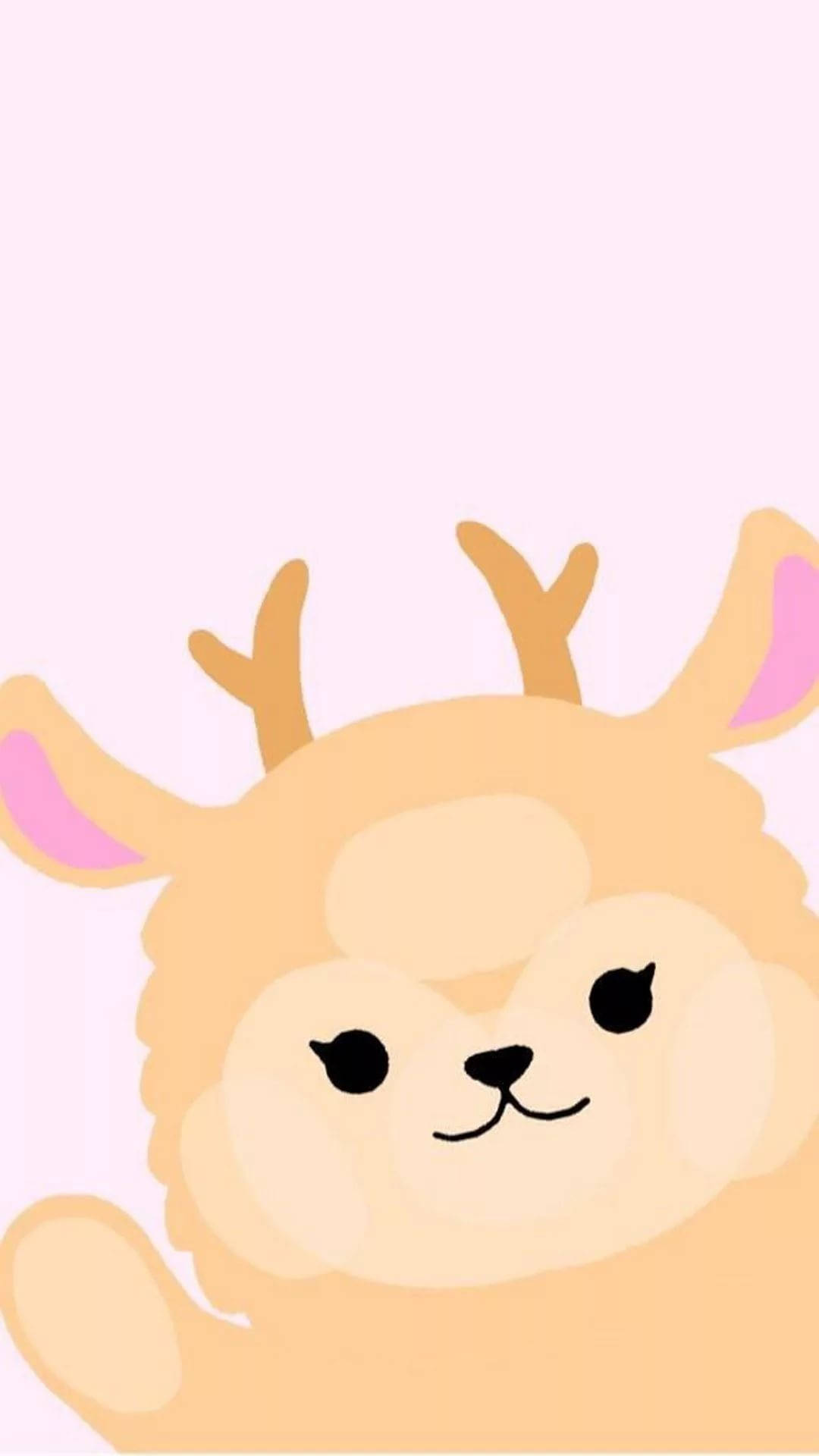 Cute Deer Girly Iphone Background