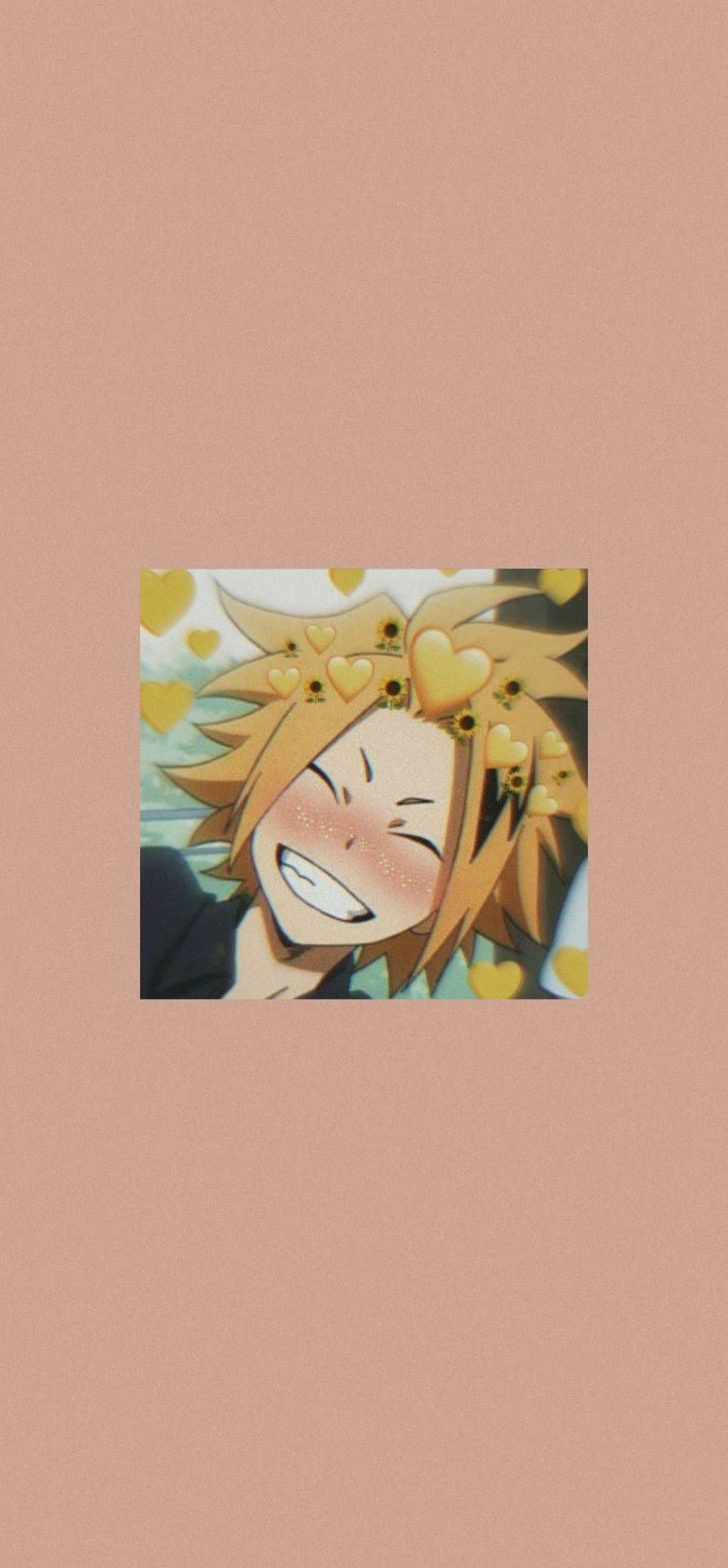 Cute Denki Blushing Background