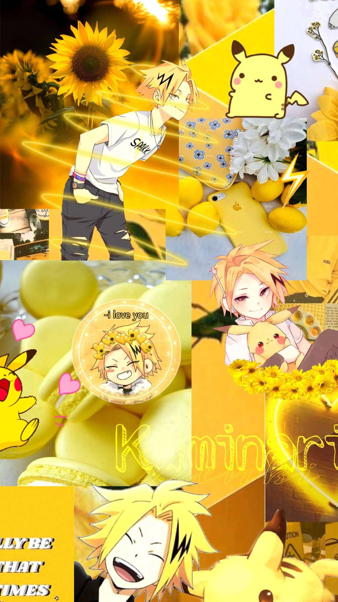 Cute Denki Brings Cheer And Smiles On Every Face Background