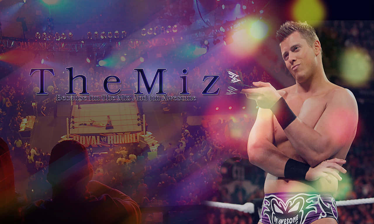 Cute Disco Effect The Miz Background