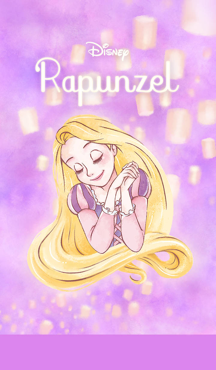 Cute Disney Aesthetic Princess Rapunzel Background