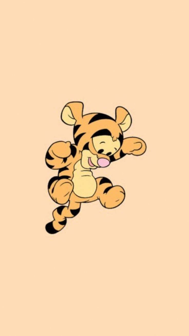 Cute Disney Baby Tigger Background