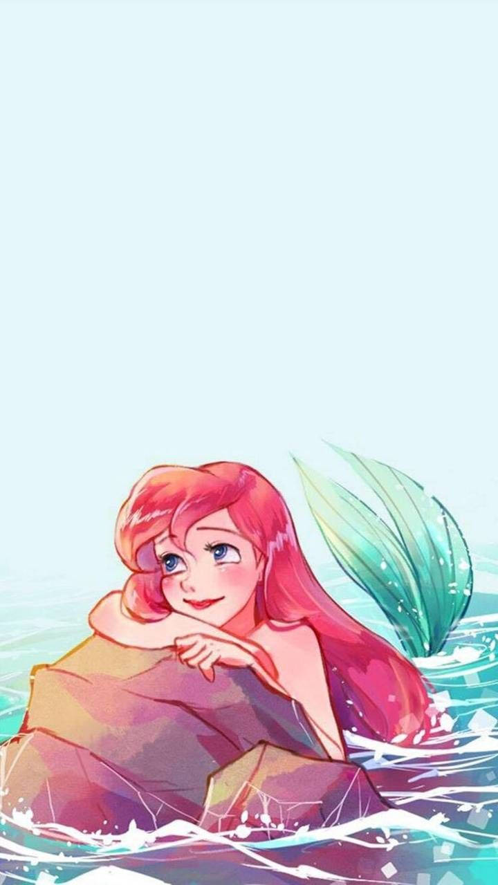 Cute Disney Little Mermaid Background
