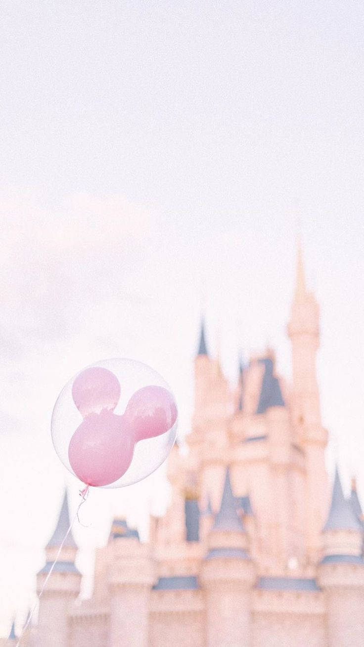 Cute Disney Mickey Mouse Balloon Background