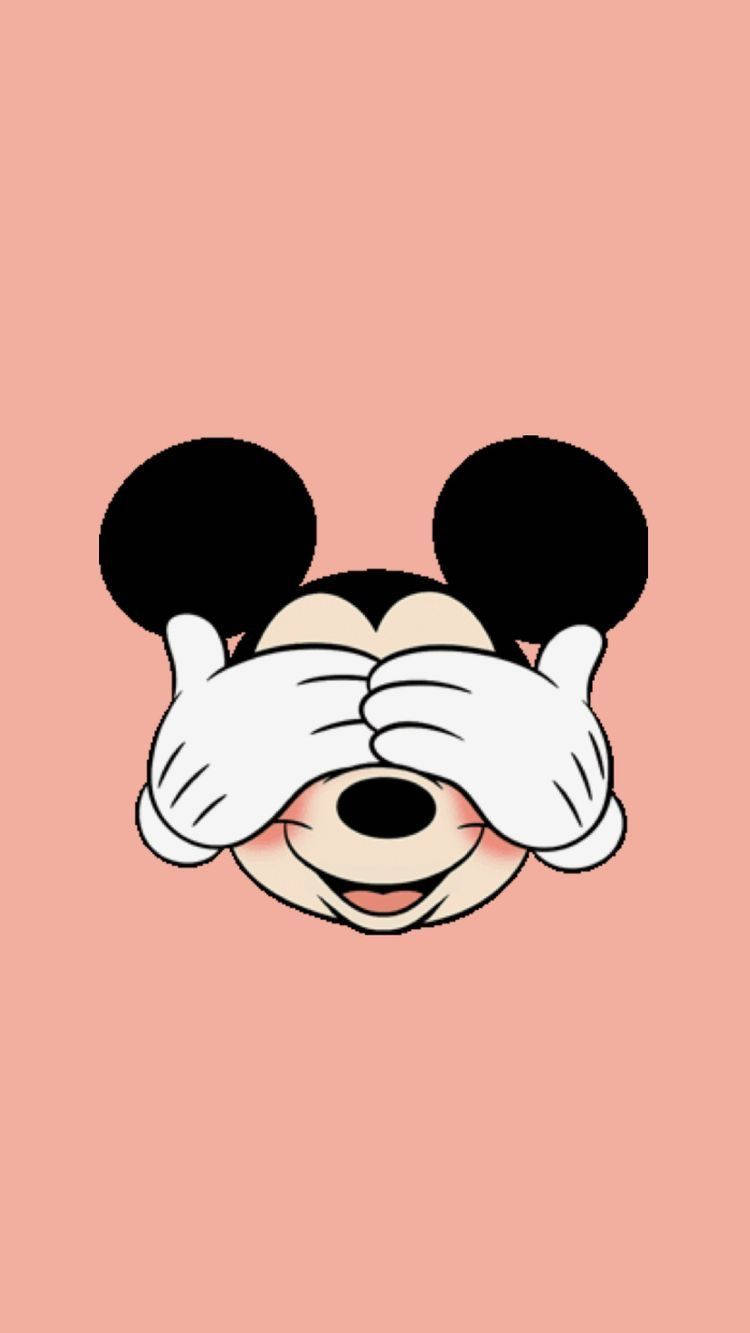 Cute Disney Mickey Mouse Hands Background