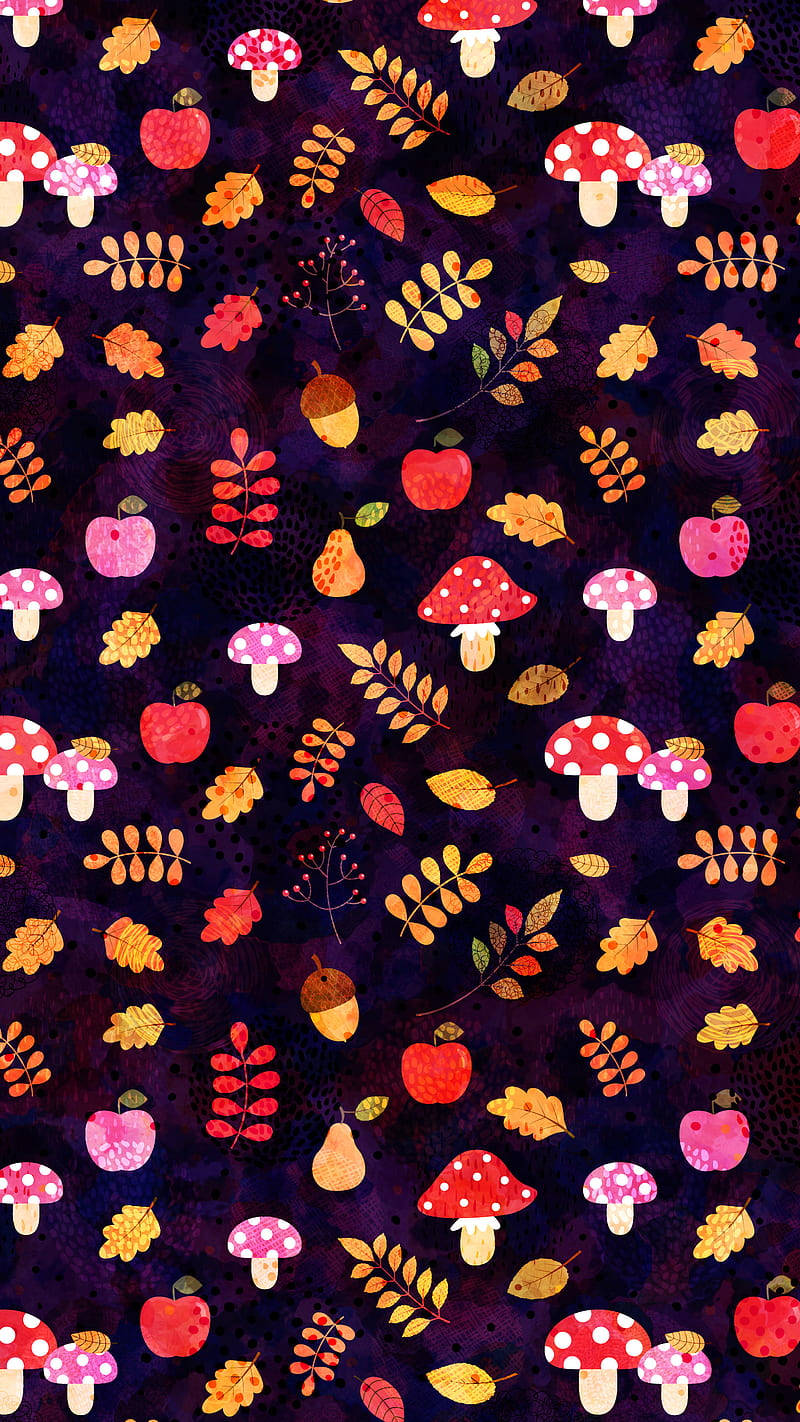 Cute Fall Phone 800 X 1422 Background