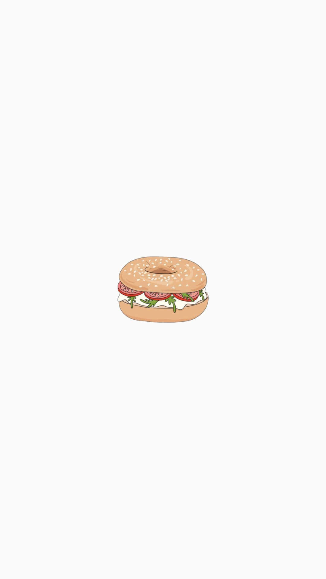 Cute Food Iphone Bagel