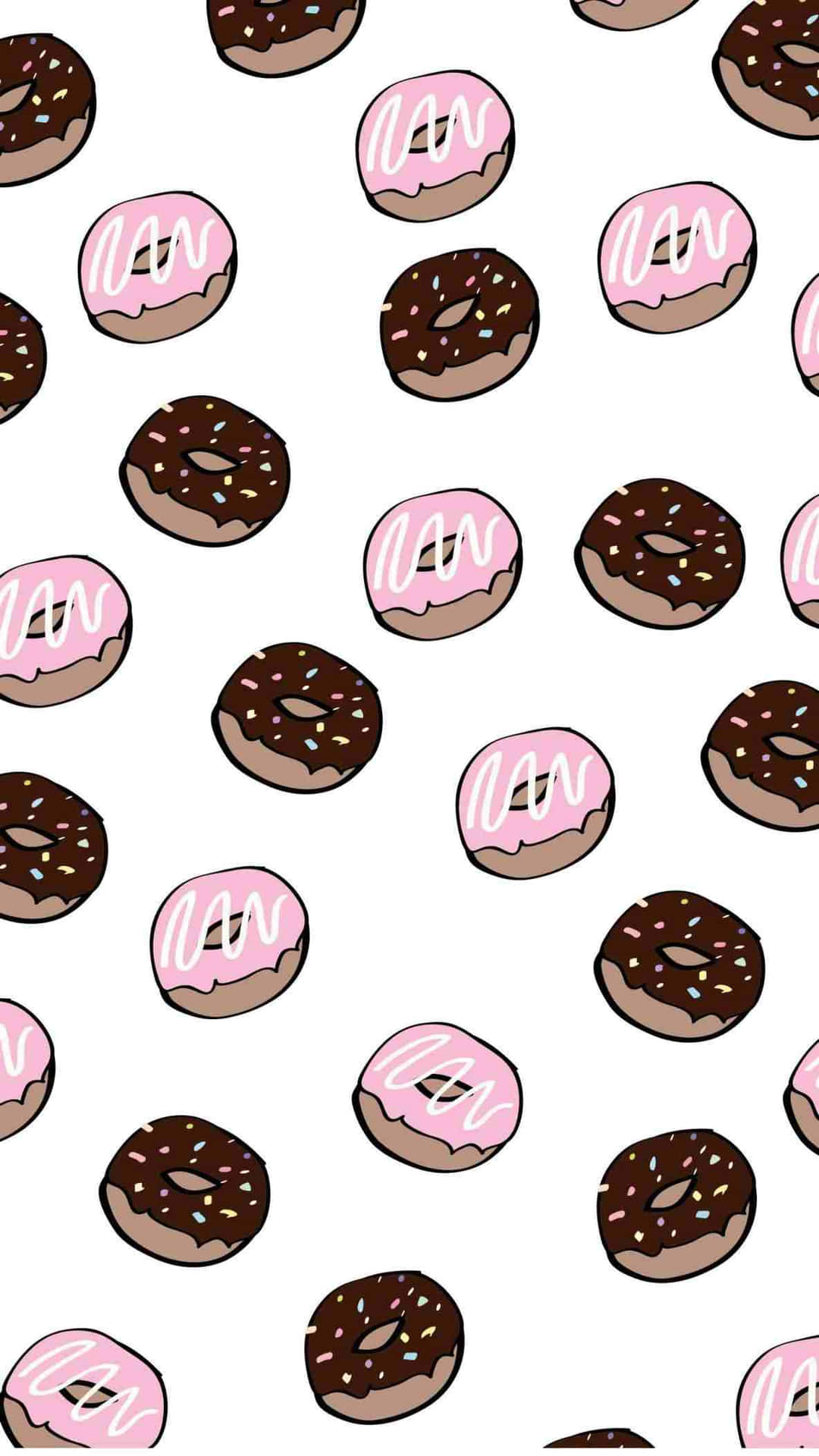 Cute Food Iphone Donut Background