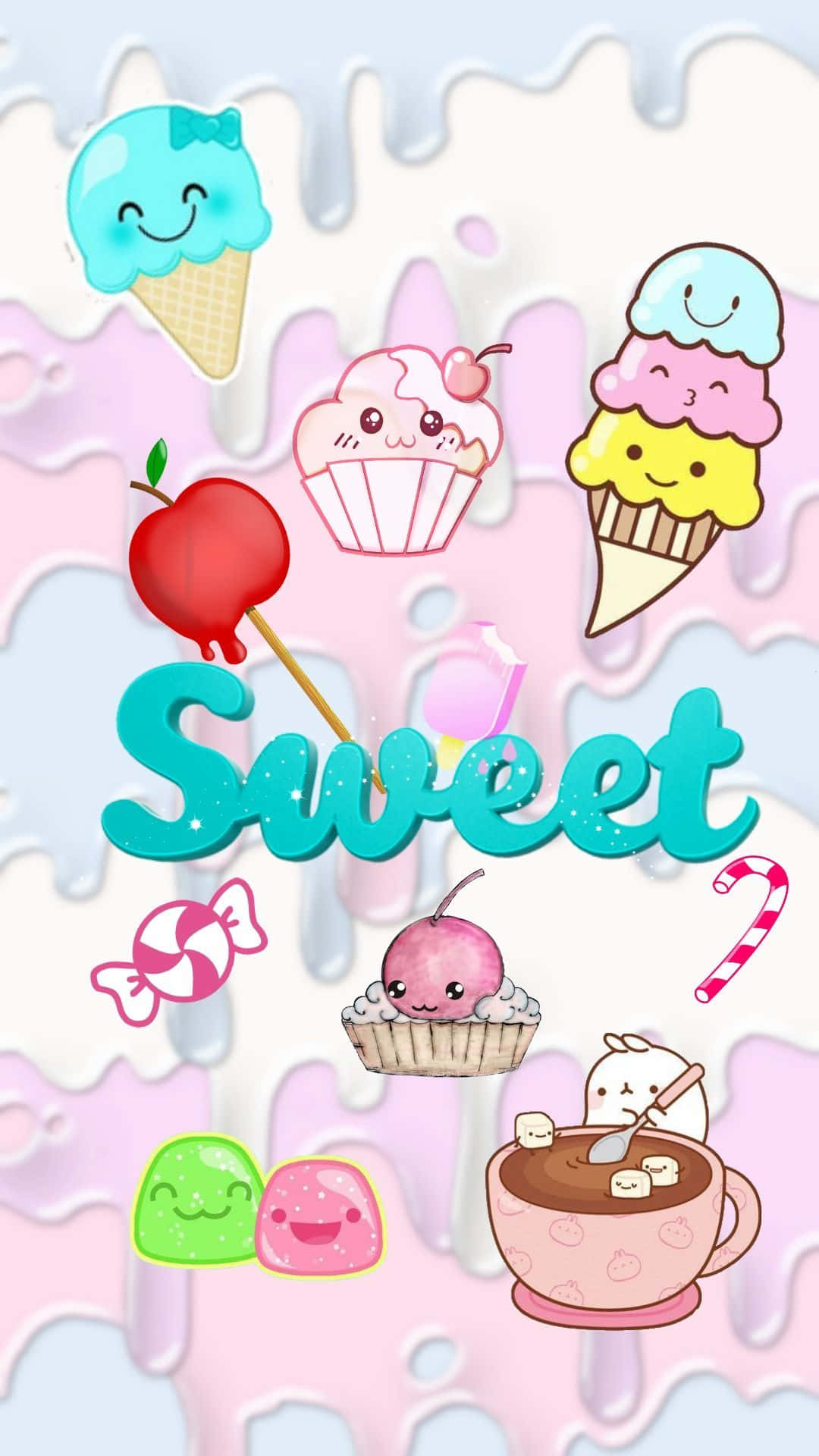 Cute Food Iphone Lock Screen