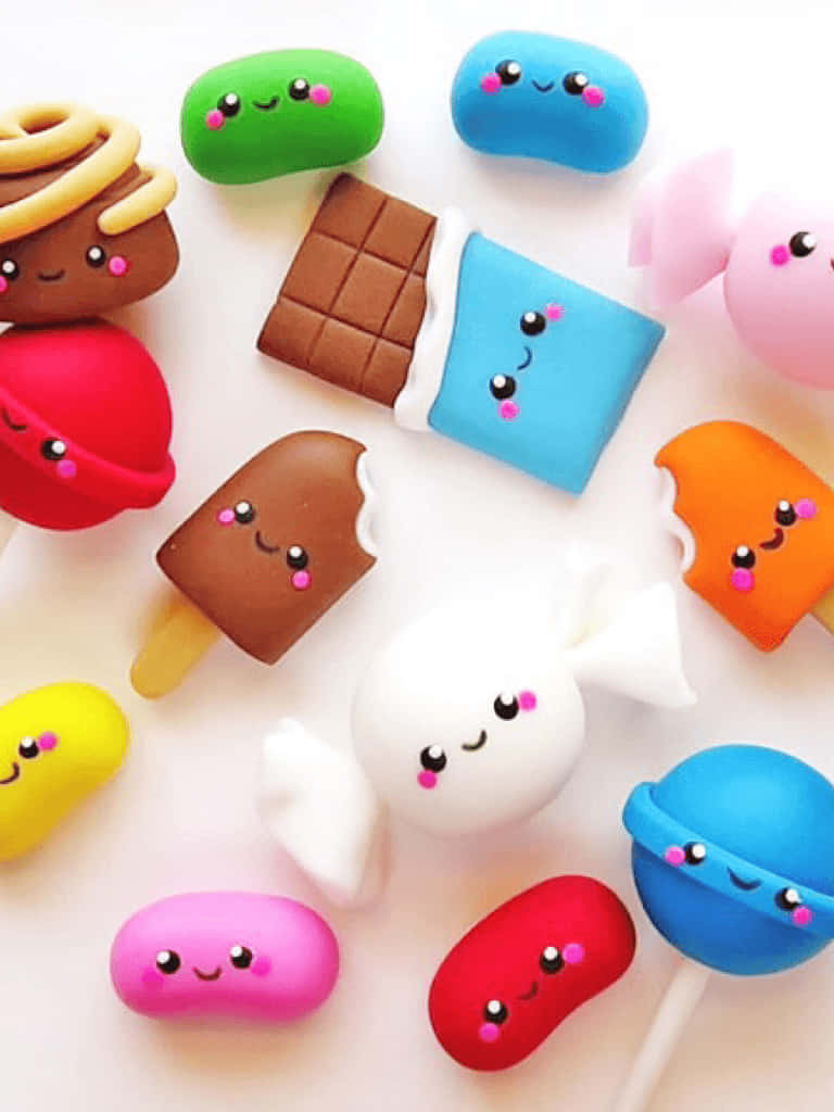 Cute Food Iphone Screensaver Display