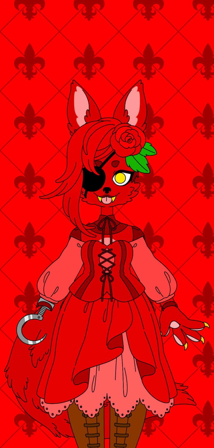 Cute Foxy Is Here To Make Your Day Background