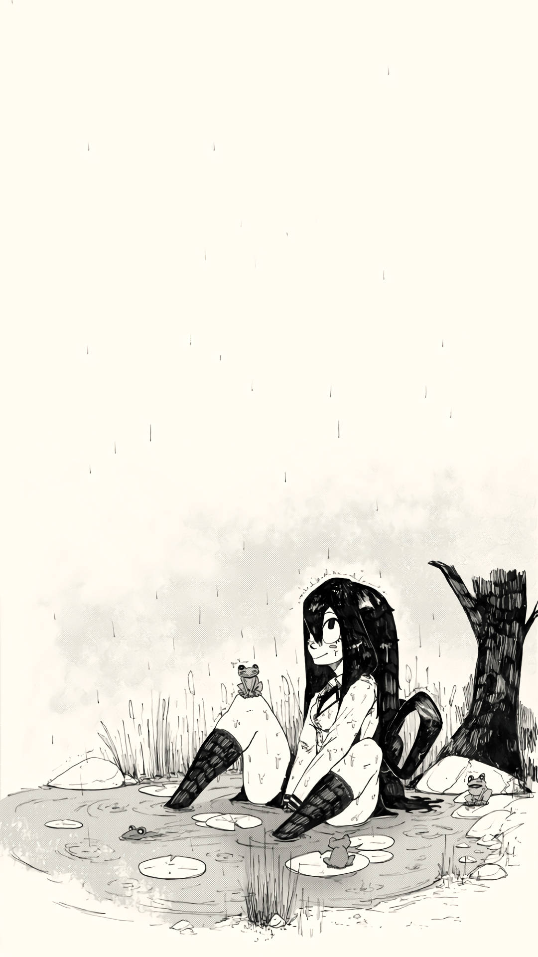 Cute Froppy My Hero Academia Iphone Background