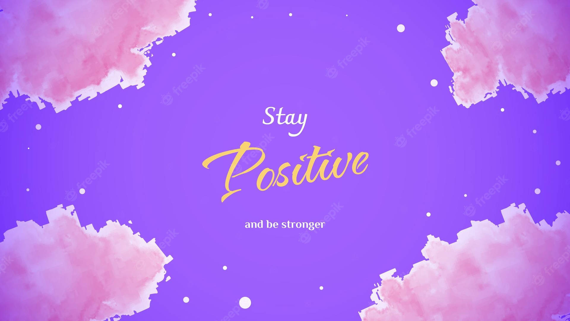 Cute Girly Stay Positive