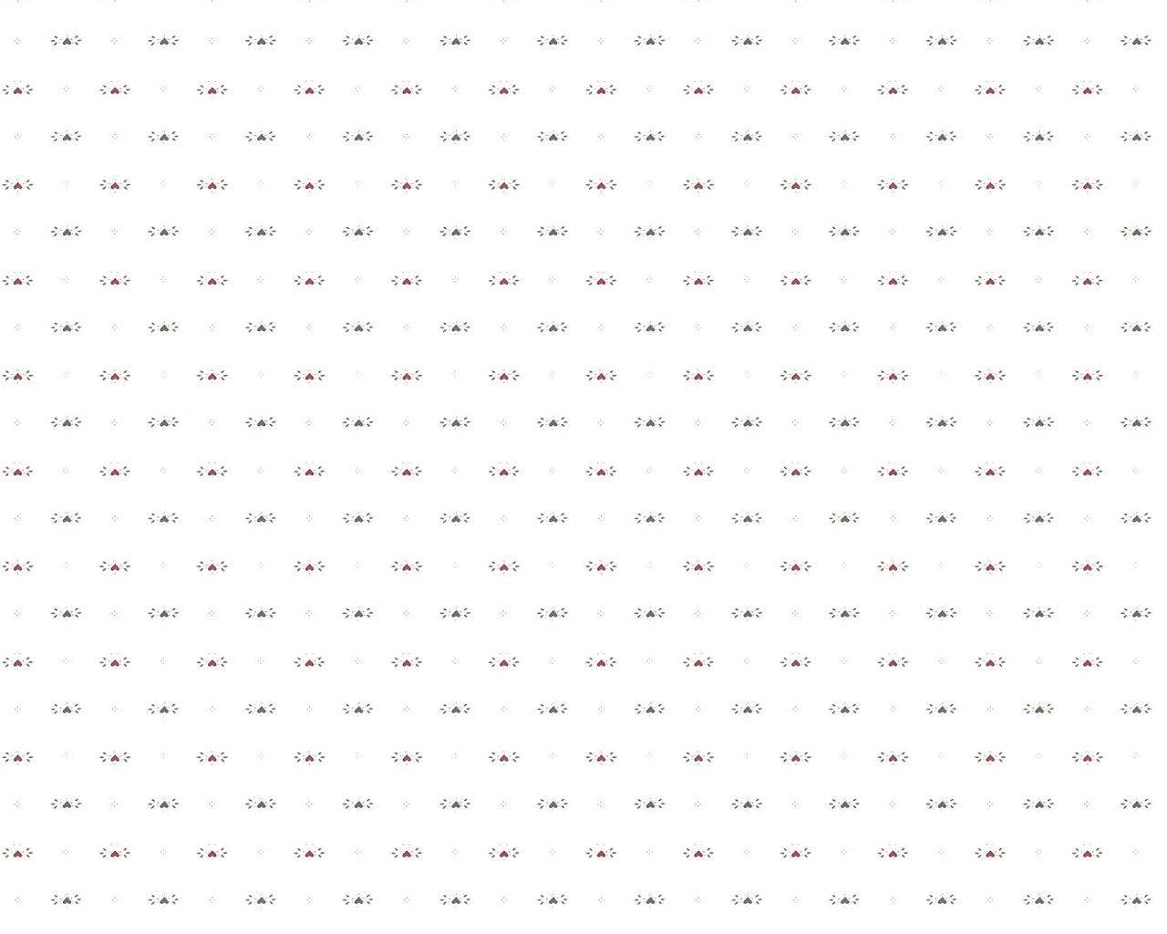 Cute Graphic Pattern On White Screen Background