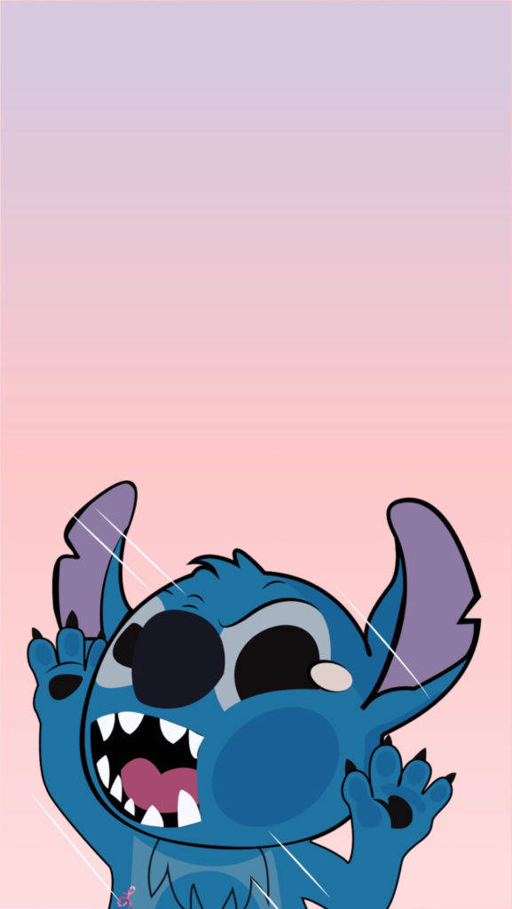 Cute Graphic Stitch Disney Art Background
