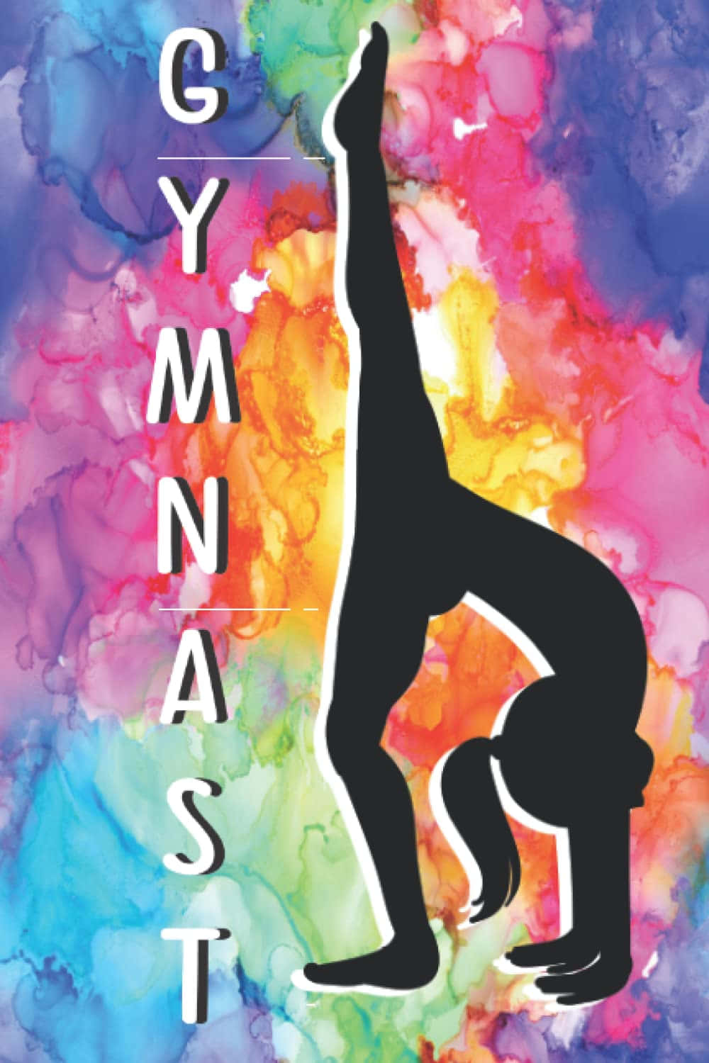 Cute Gymnastics Hand Split Graphic Background