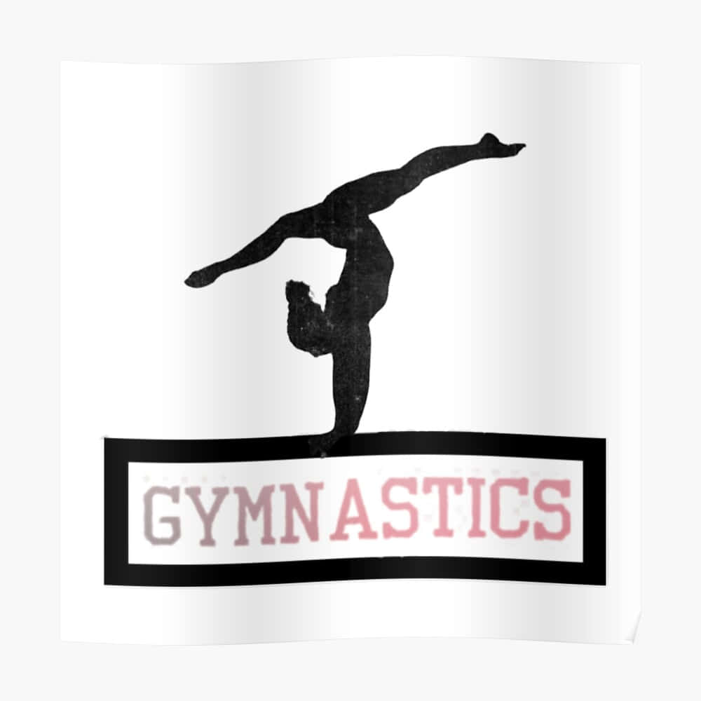 Cute Gymnastics Merch Print Background