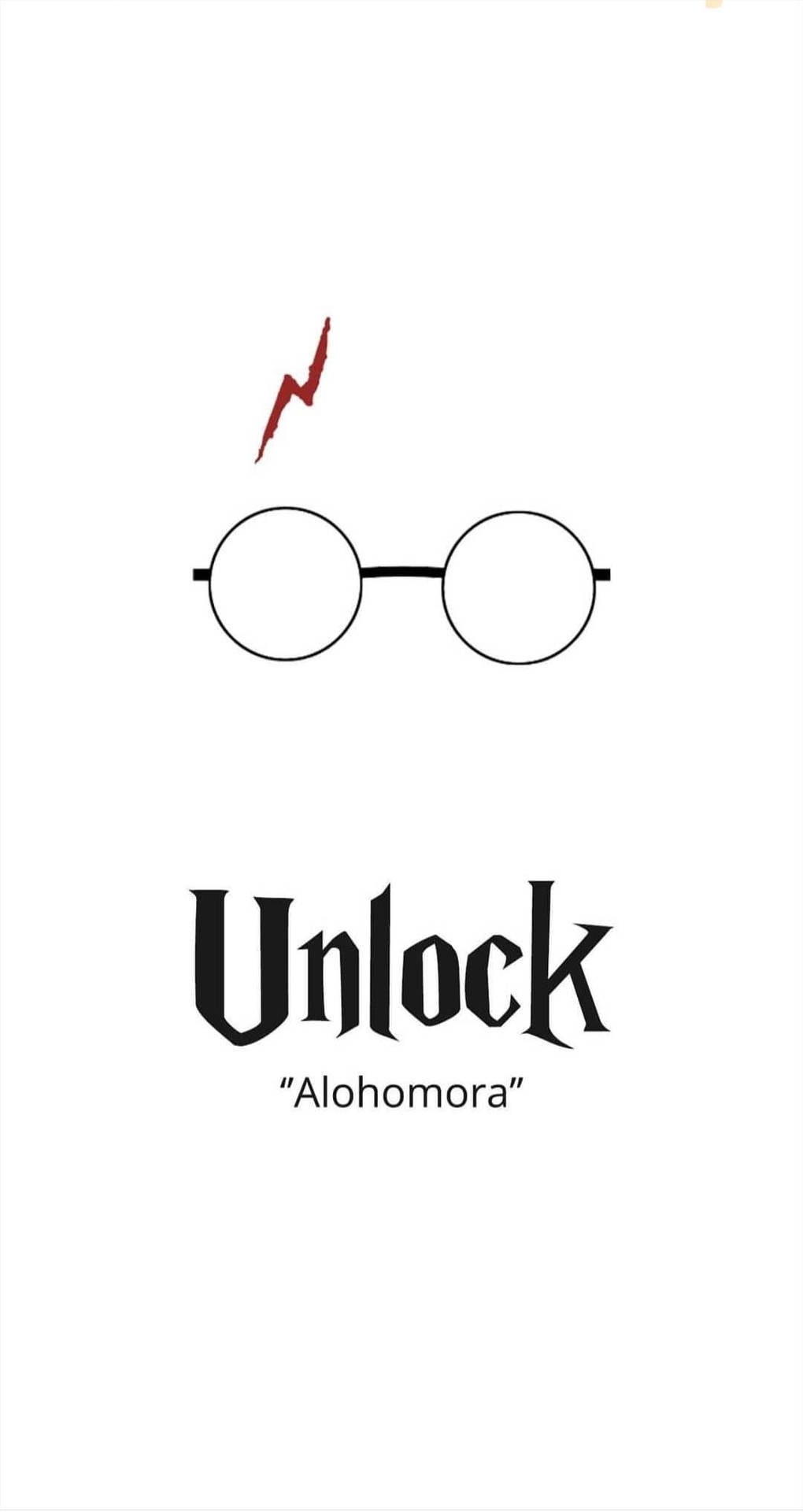 Cute Harry Potter Alohomora Background