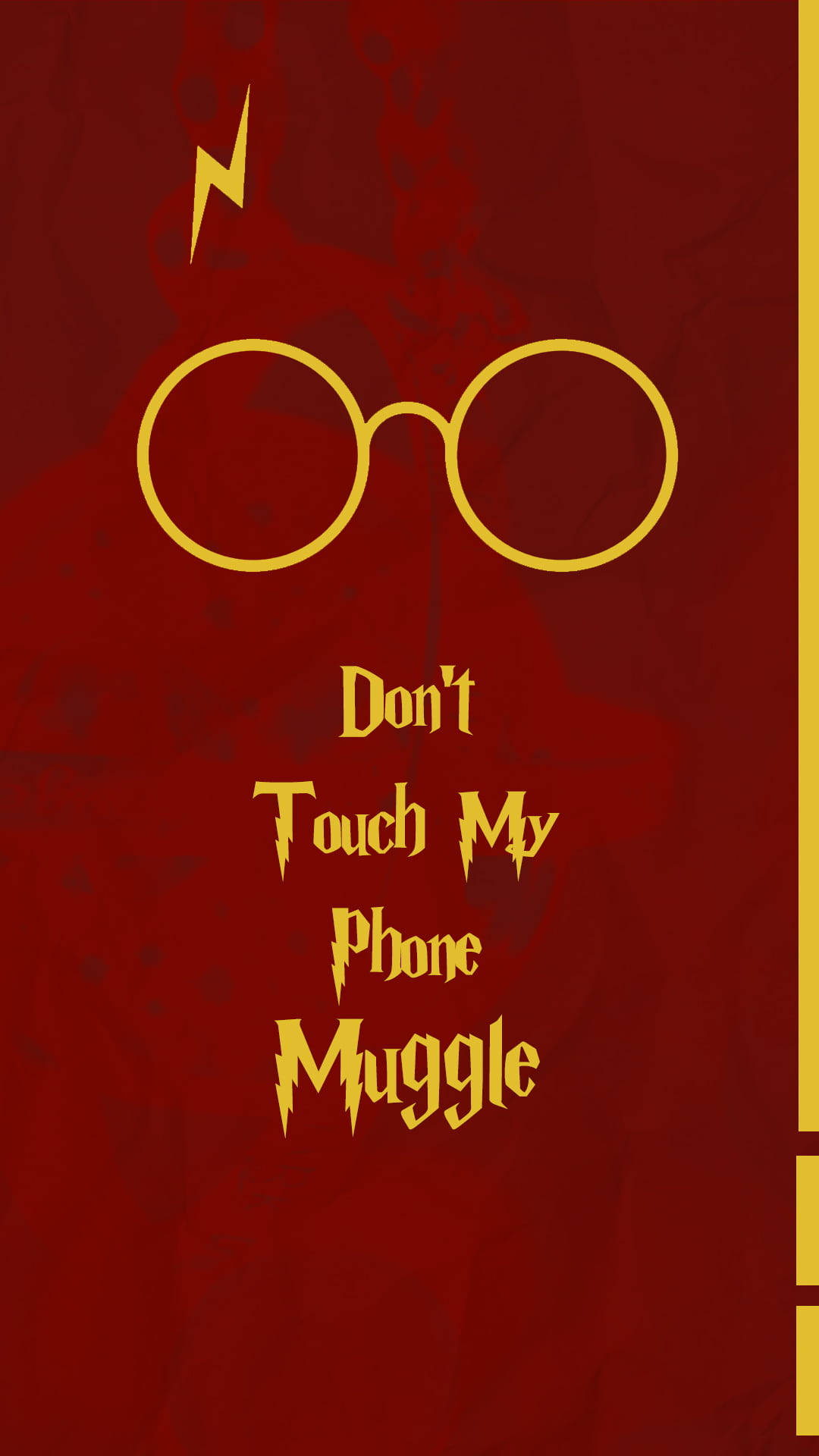 Cute Harry Potter Red Lockscreen Background