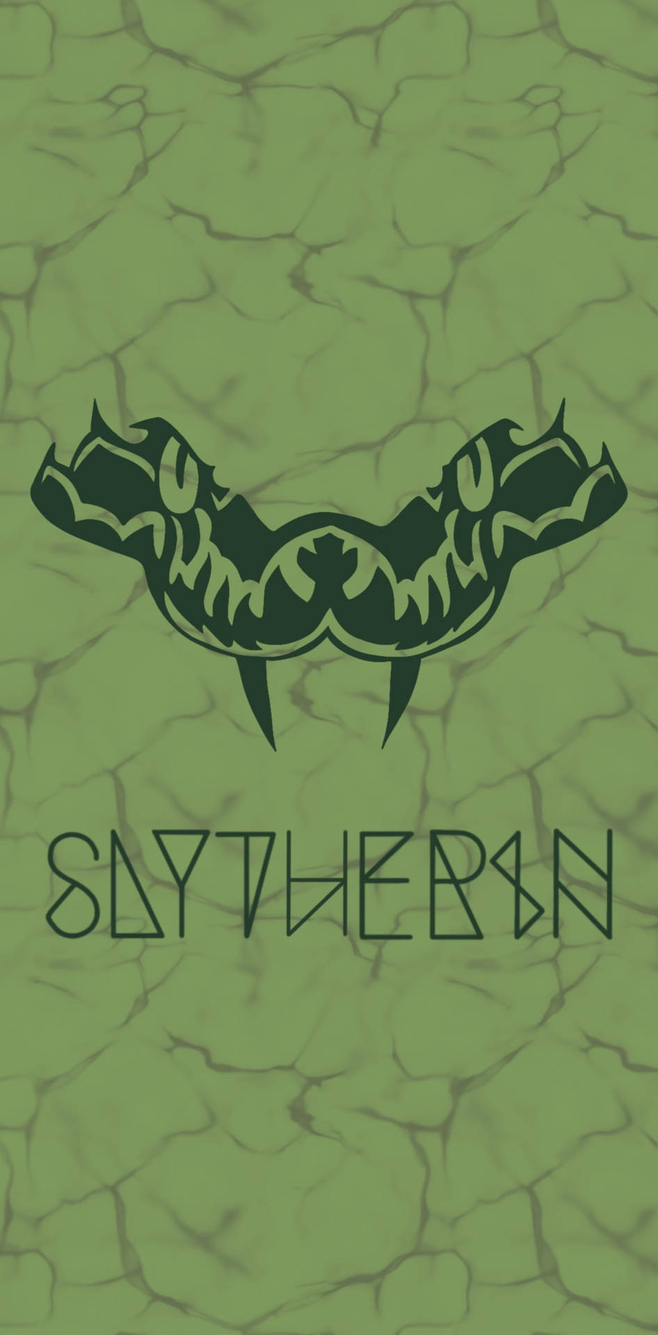 Cute Harry Potter Slytherin Serpent Background