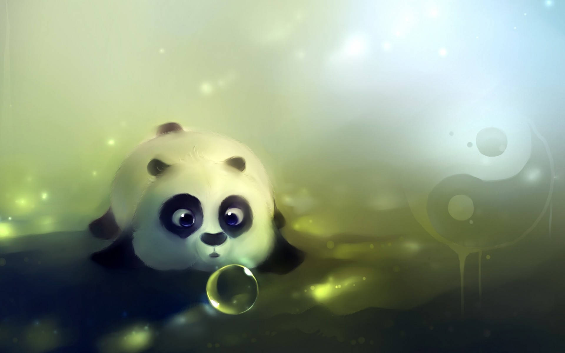 Cute Hd Image Of A Panda Background