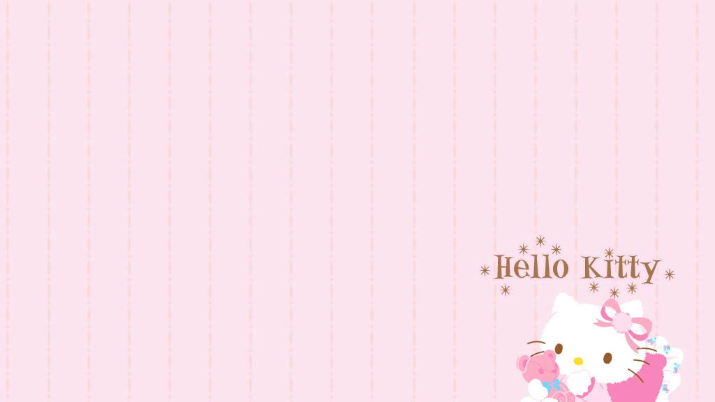 Cute Hello Kitty Aesthetic Background