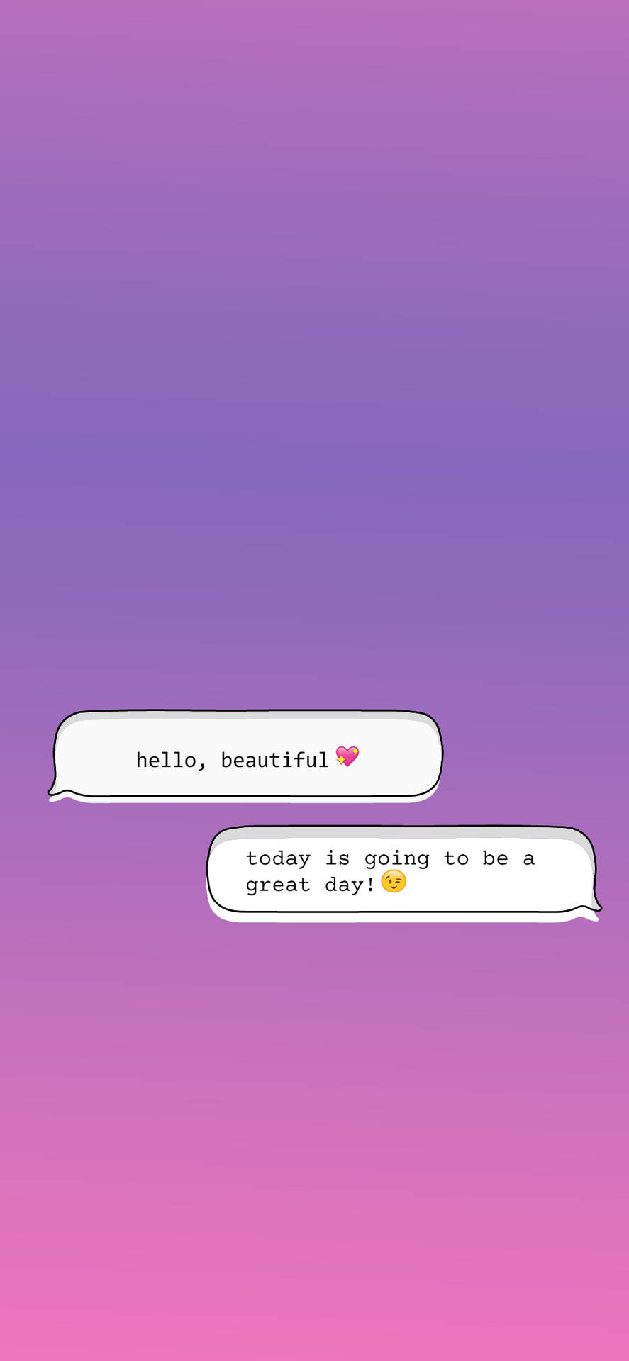 Cute Instagram Conversation Background