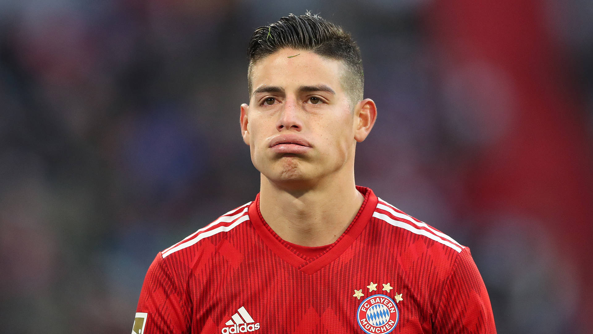 Cute James Rodriguez Expression Background