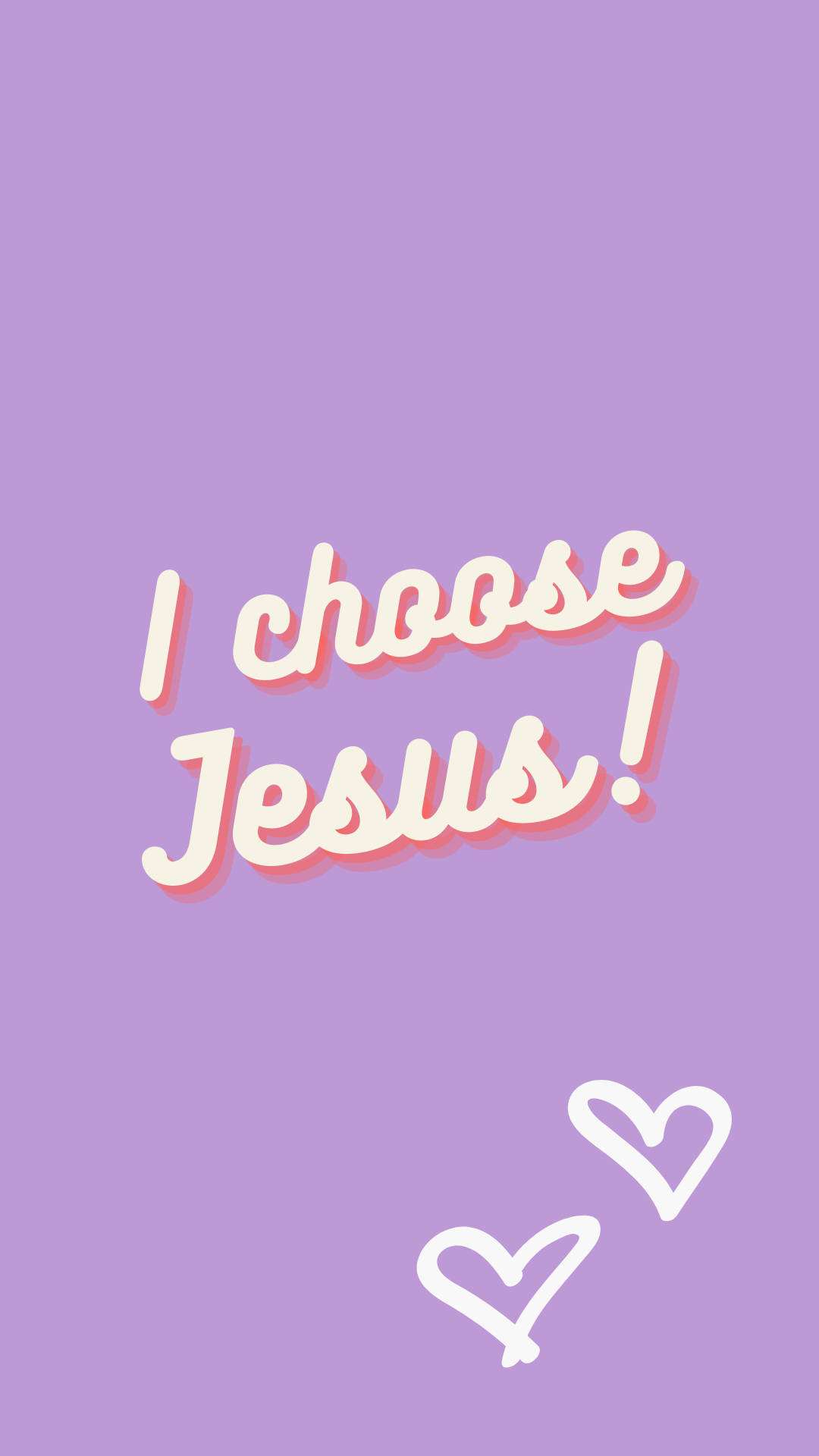 Cute Jesus Choose Hearts