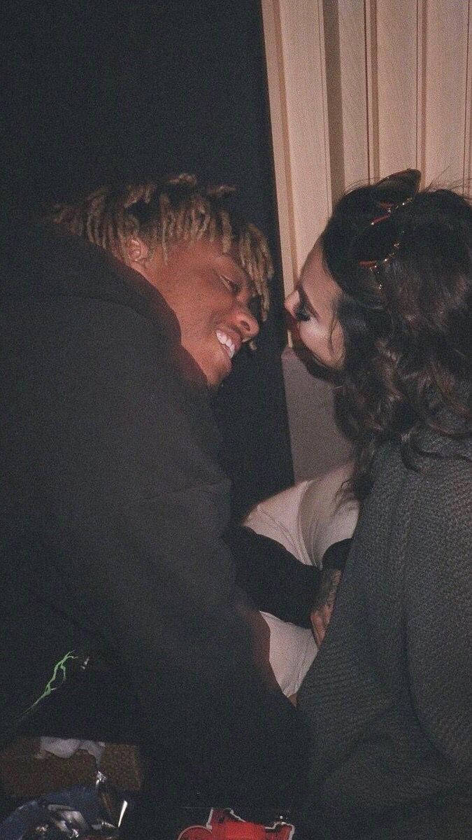 Cute Juice Wrld And Ally Phone Background
