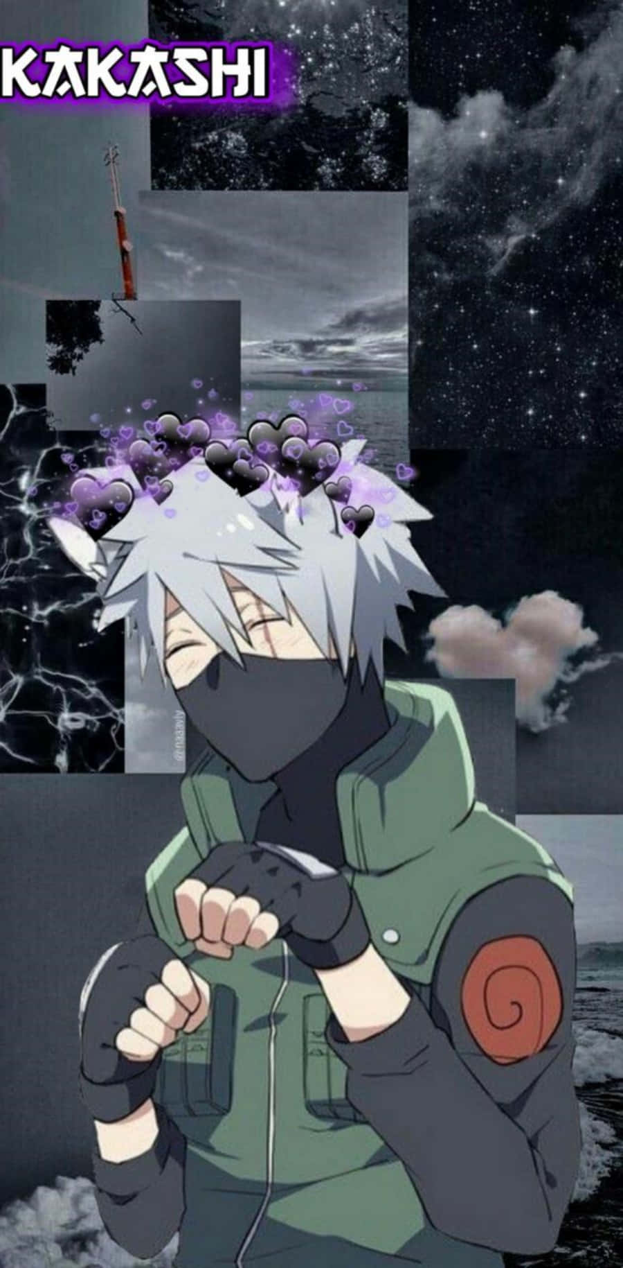 Cute Kakashi 900 X 1829 Background