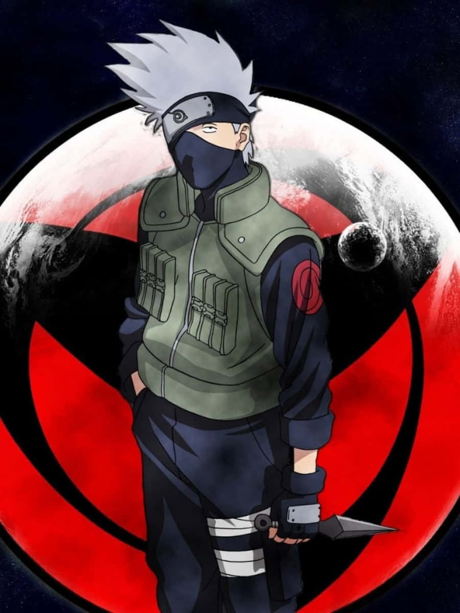 Cute Kakashi Enjoying The Beautiful Afternoon. Background