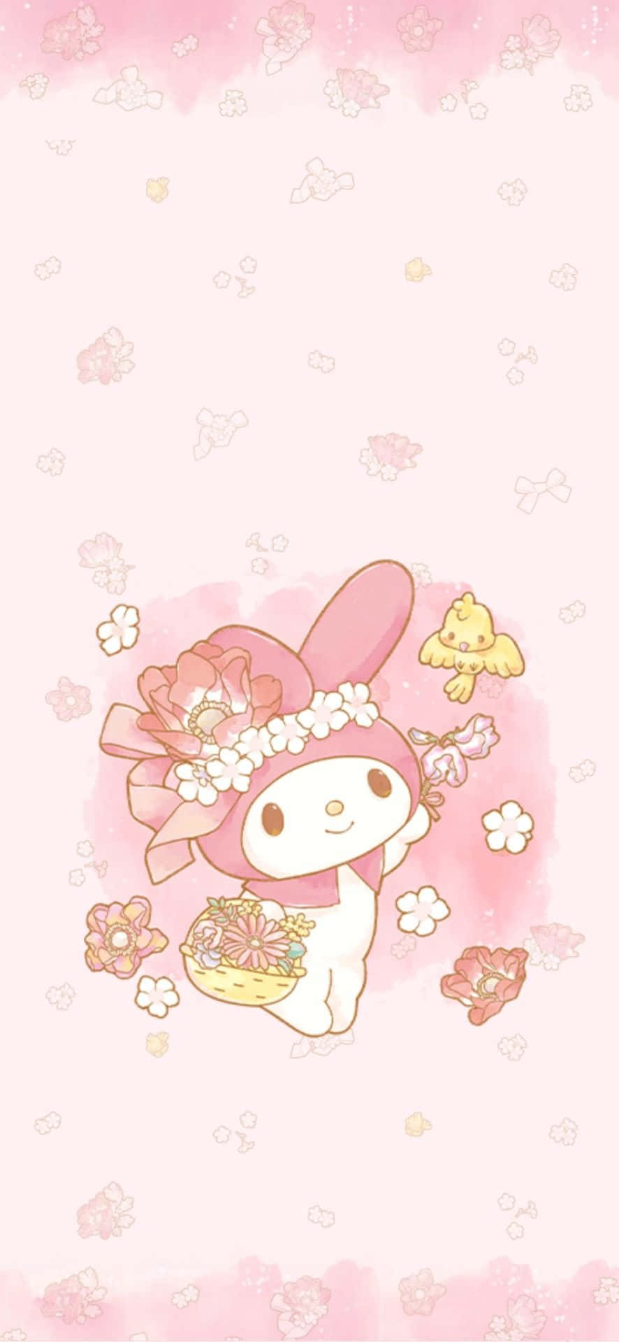 Cute Kawaii My Melody Background