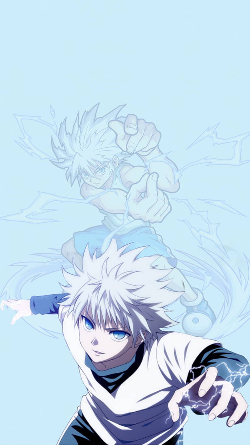 Cute Killua Anime Art Background