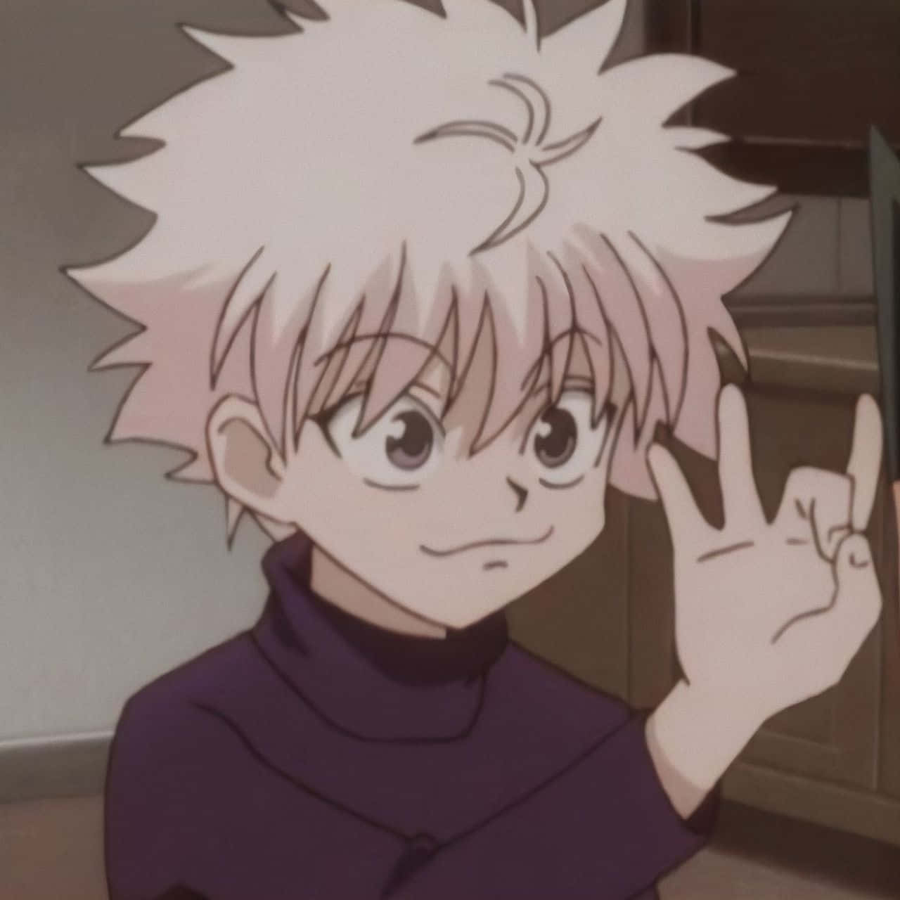 Cute Killua Hxh Pfp Background