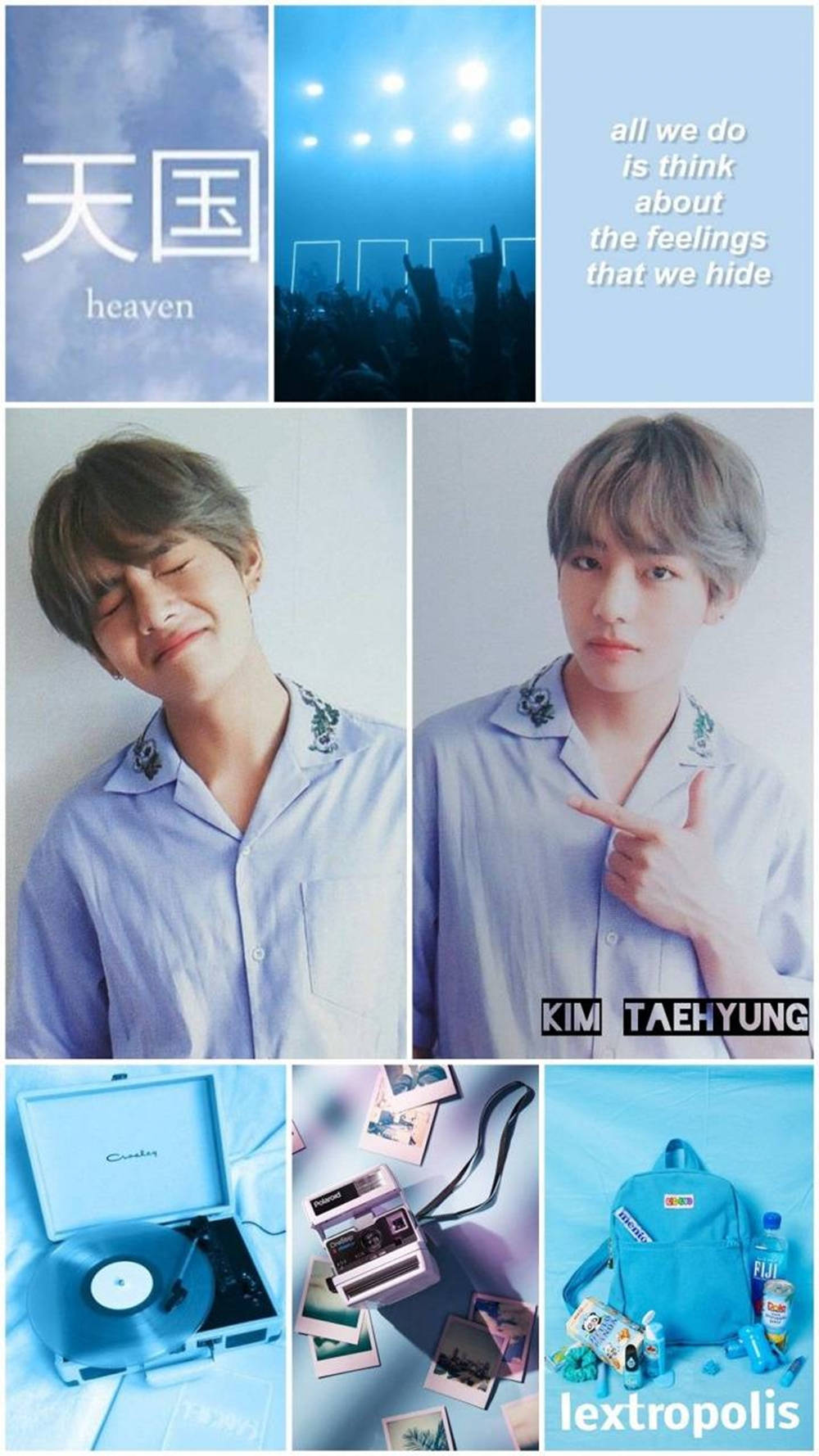 Cute Kim Tae-hyung Aesthetic Background