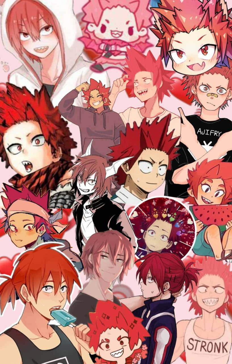 Cute Kirishima Is The Perfect Anime Character For Any Fan. Background