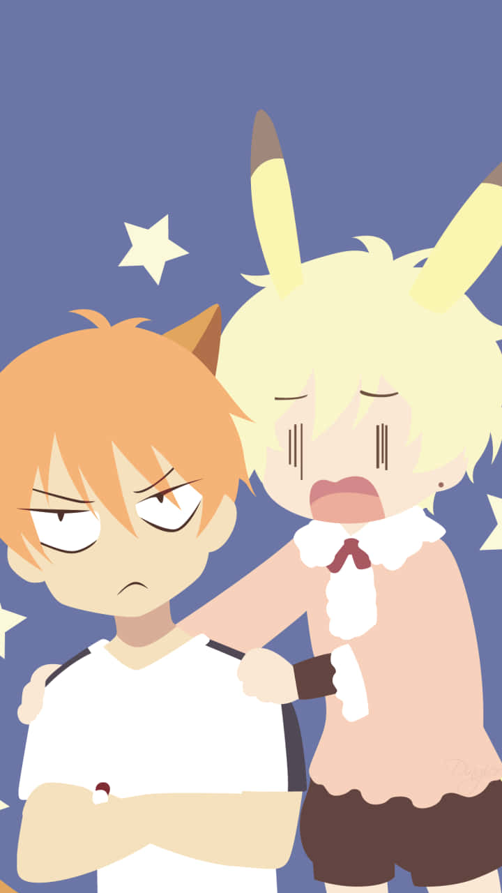 Cute Kyo And Tohru Fruits Basket Anime