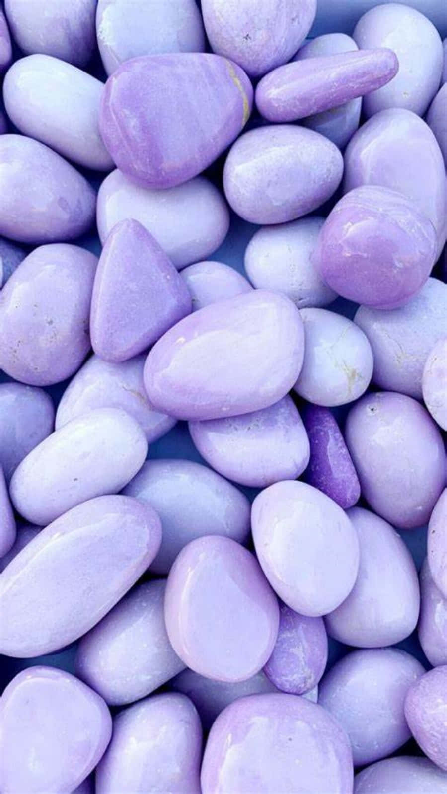 Cute Light Purple Pebbles Background