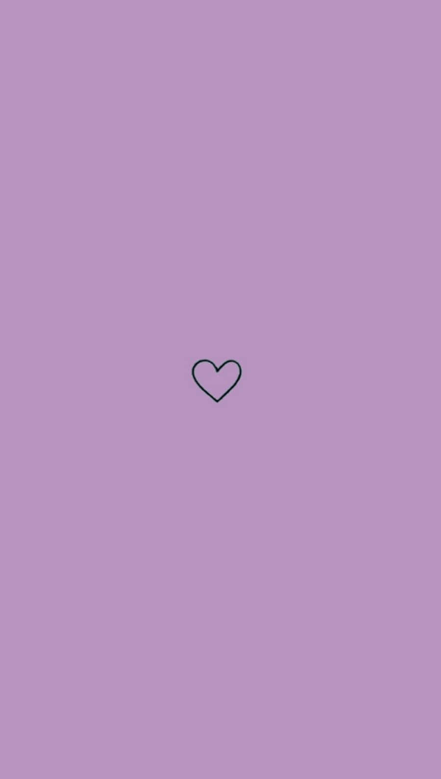 Cute Light Purple Tiny Heart Background