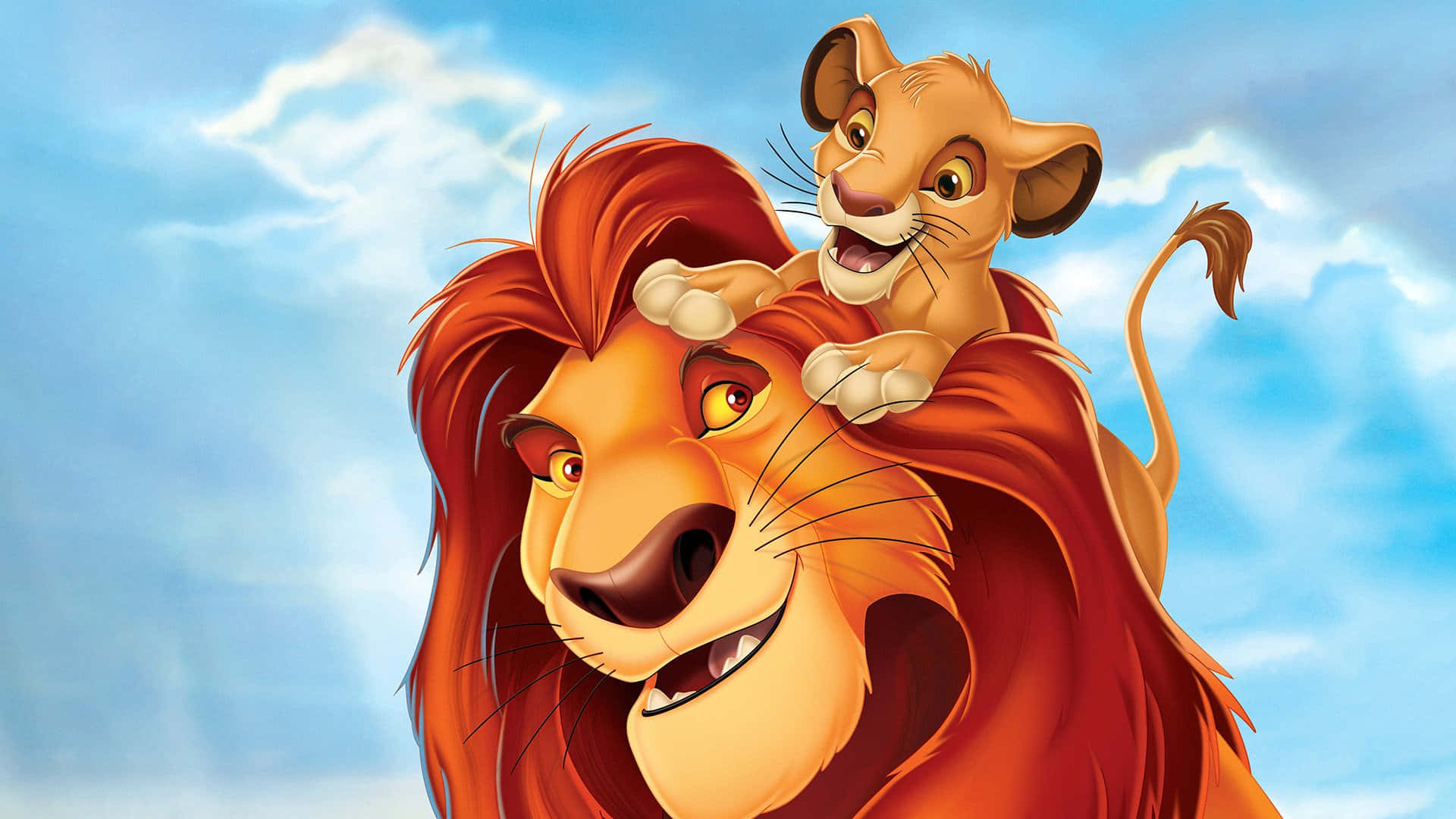 Cute Lion King Mufasa And Simba