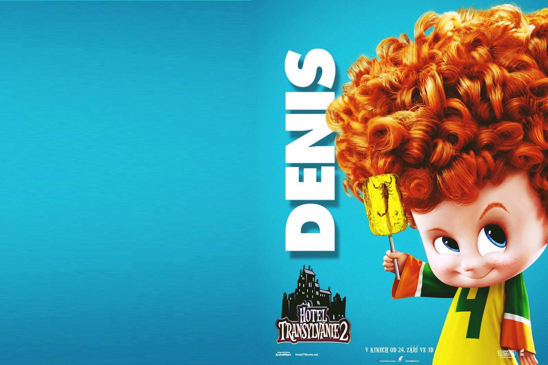 Cute Little Dennis From Hotel Transylvania Background