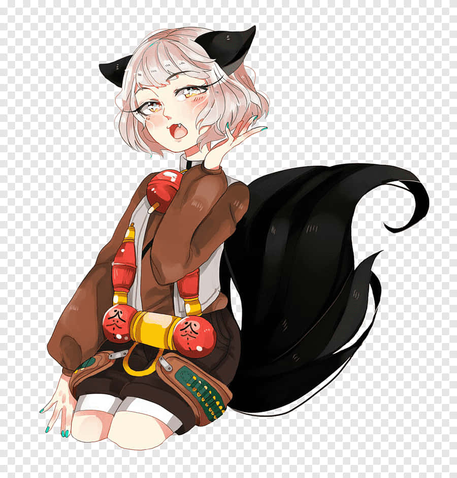 Cute Lyn From Blade And Soul Anime Background