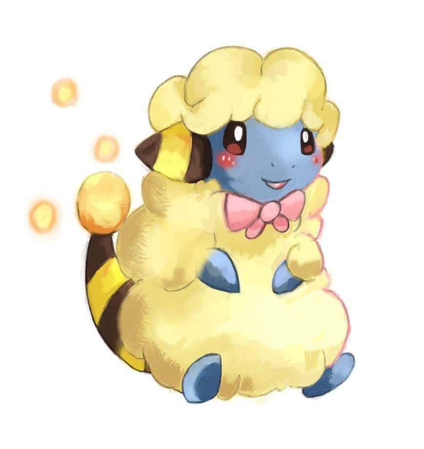Cute Mareep Drawing