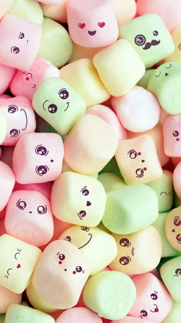 Cute Marshmallows Tumblr Iphone